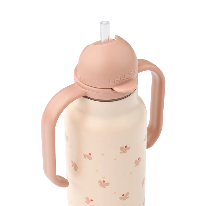 Liewood - Kimmie Bottle - Mini Butterfly / Apple Blossom - Mabel & Fox