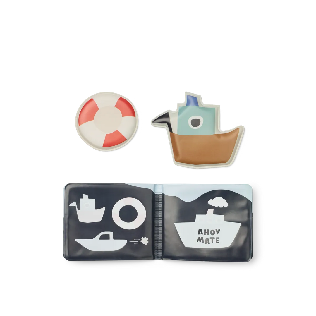 Liewood - Waylon Sailing Magic Water Book - Sailing / Sandy - Mabel & Fox