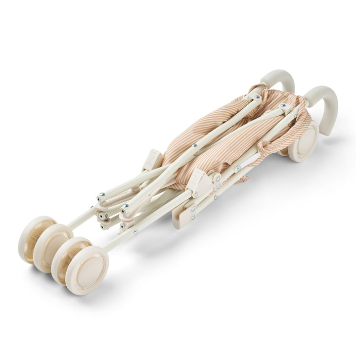 Liewood - Elsie Doll Stroller - Y/D Stripe Pale Tuscany / Creme de la Creme