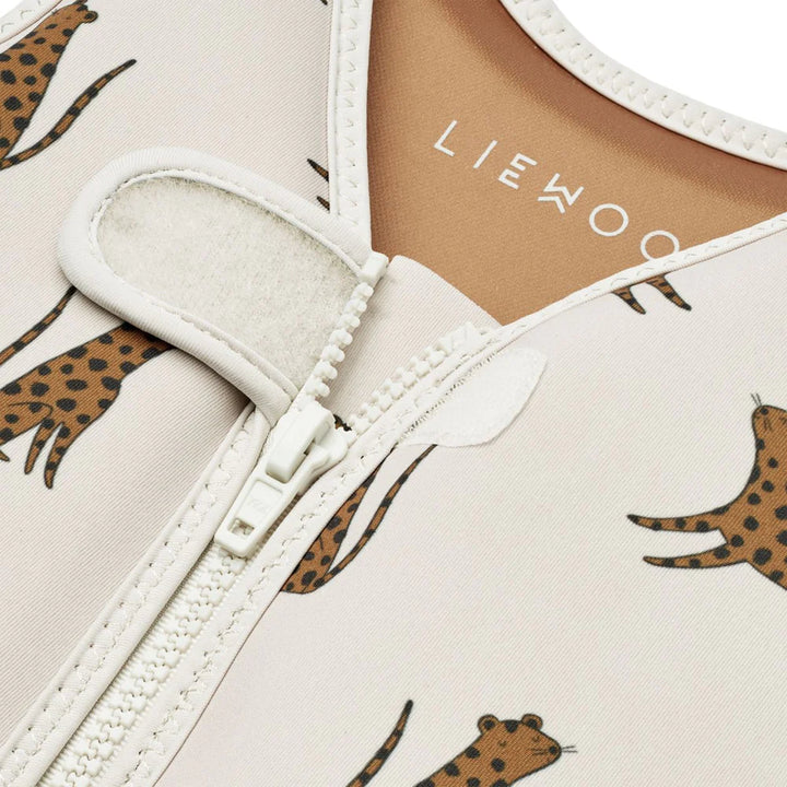 Liewood - Dove Swim Vest - Leopard/Sandy