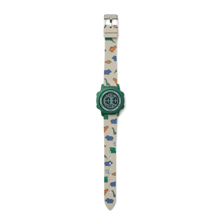 Liewood - Sussi Wrist Watch - Dinosaurs / Mist