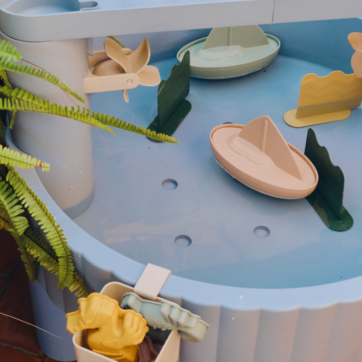 Liewood - Sepp Activity Table - Blue Multi Mix - Mabel & Fox