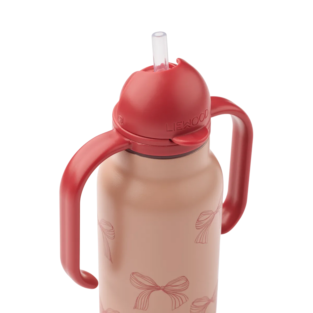 Liewood – Kimmie Water Bottle 250ml – Bows / Pale Tuscany