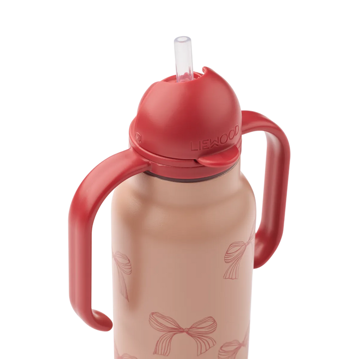 Liewood – Kimmie Water Bottle 250ml – Bows / Pale Tuscany