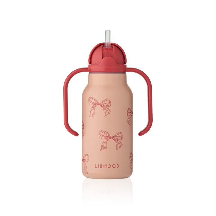 Liewood – Kimmie Water Bottle 250ml – Bows / Pale Tuscany