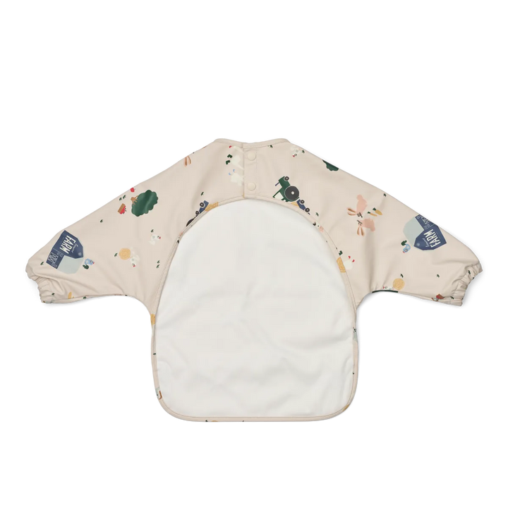Liewood – Merle Printed Cape Bib – Farmlife / Sandy