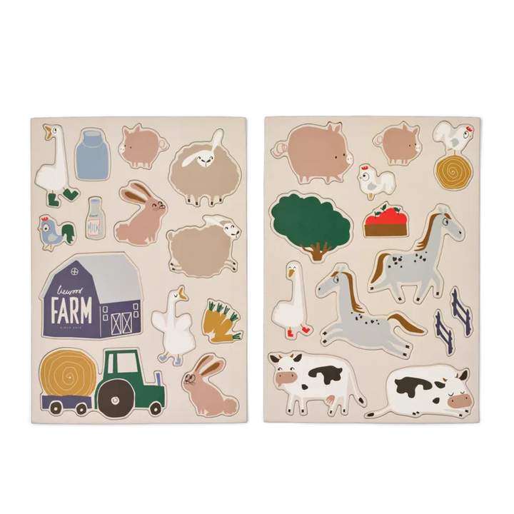 Liewood – Vento Farmlife Magnets – Farmlife / Sandy