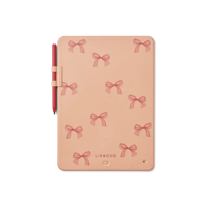 Liewood – Zora Magic Drawing Board 10 Inches – Bows / Pale Tuscany