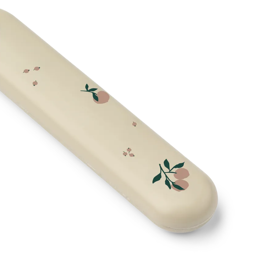 Liewood – Adriana Cutlery Set – Peach / Sea Shell
