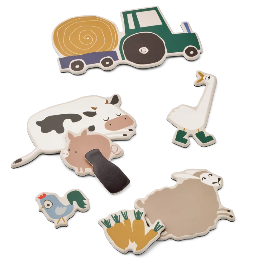 Liewood – Vento Farmlife Magnets – Farmlife / Sandy