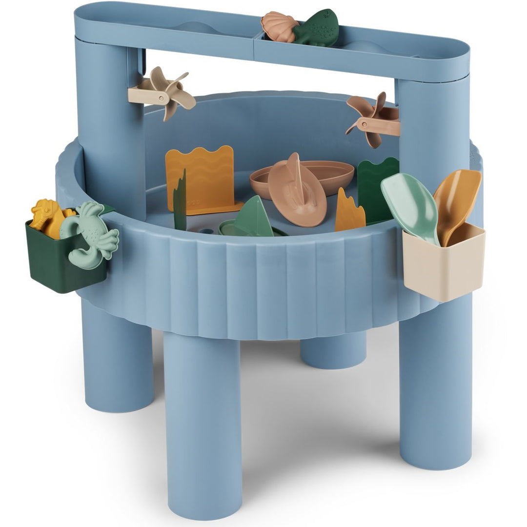 Liewood - Sepp Activity Table - Blue Multi Mix - Mabel & Fox