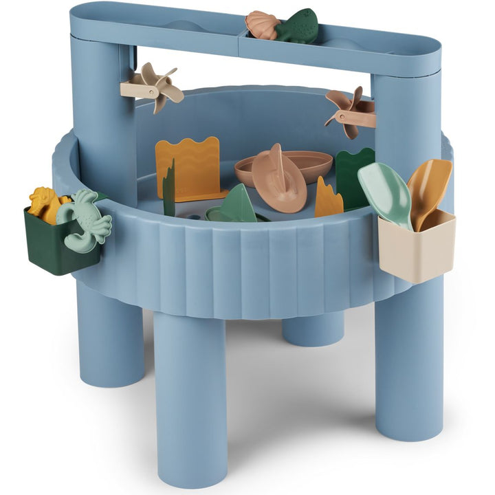 Liewood - Sepp Activity Table - Blue Multi Mix - Mabel & Fox