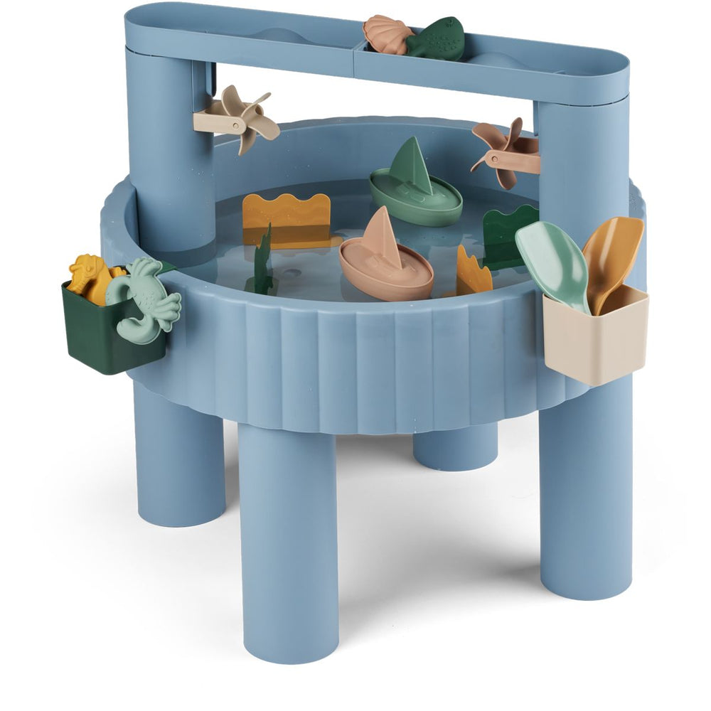 Liewood - Sepp Activity Table - Blue Multi Mix - Mabel & Fox