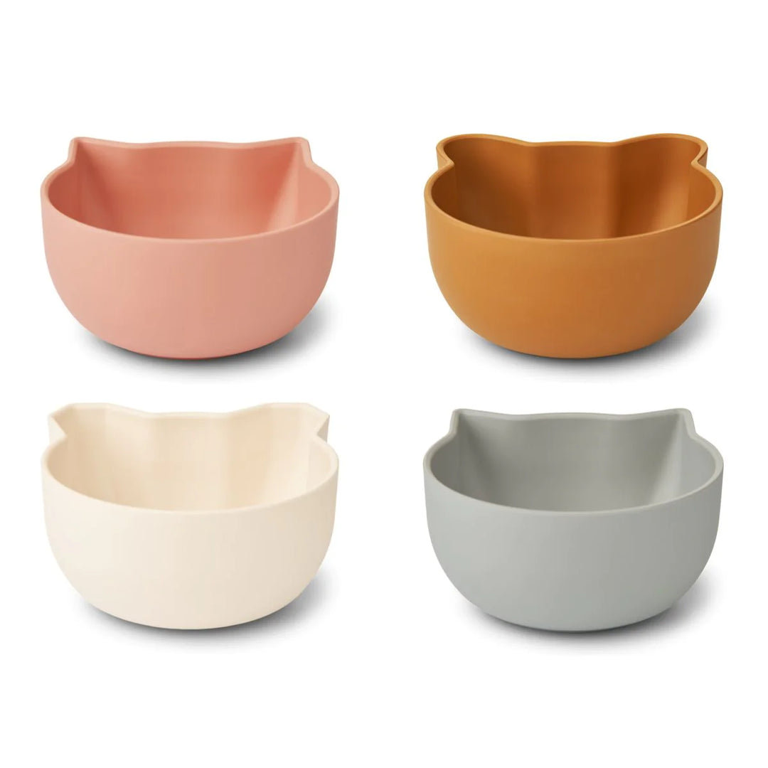 Liewood - Filiz Snack Bowl - Rose Blush Multi Mix (4 Pack)