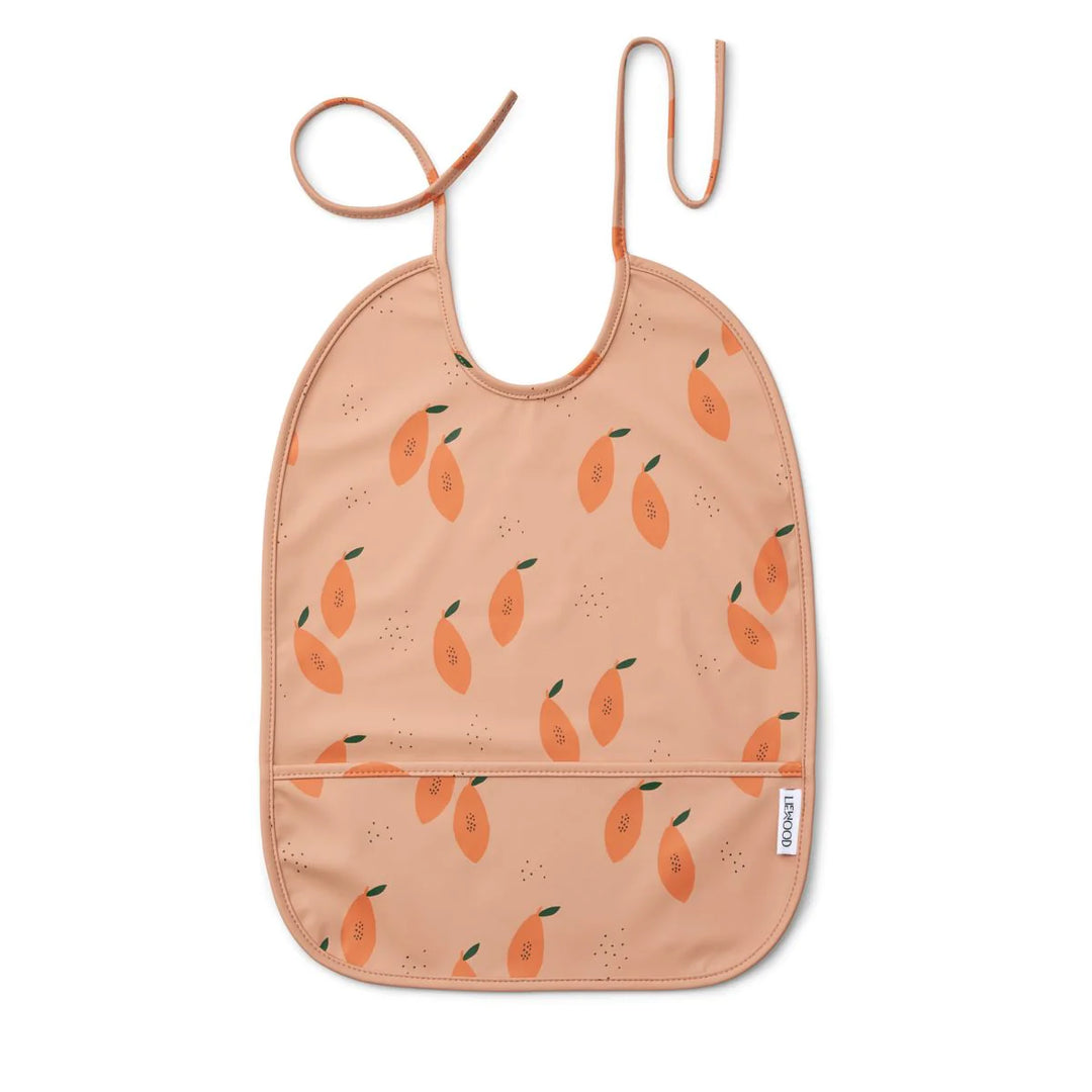 Liewood - Lai Bib - Papaya/ Pale Tuscany