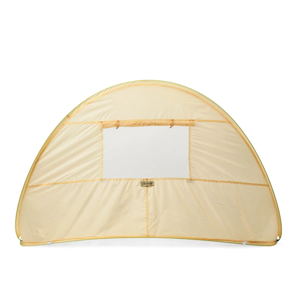 Liewood - Cassie Pop Up Tent - Stripe Yellow Mellow/Creme De La Creme