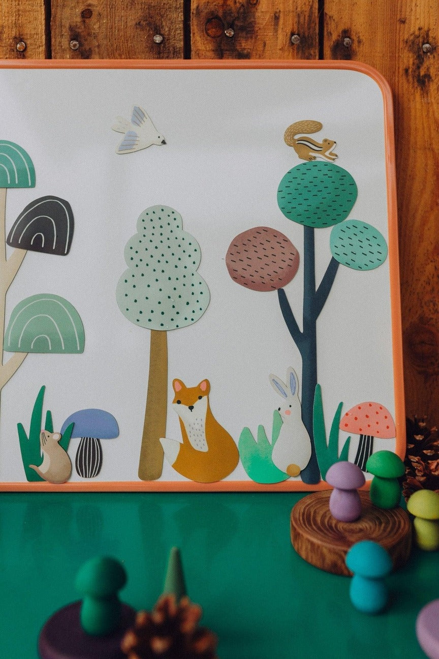Ma Cabane À Rêves - Magnetic Game - Forest Animals