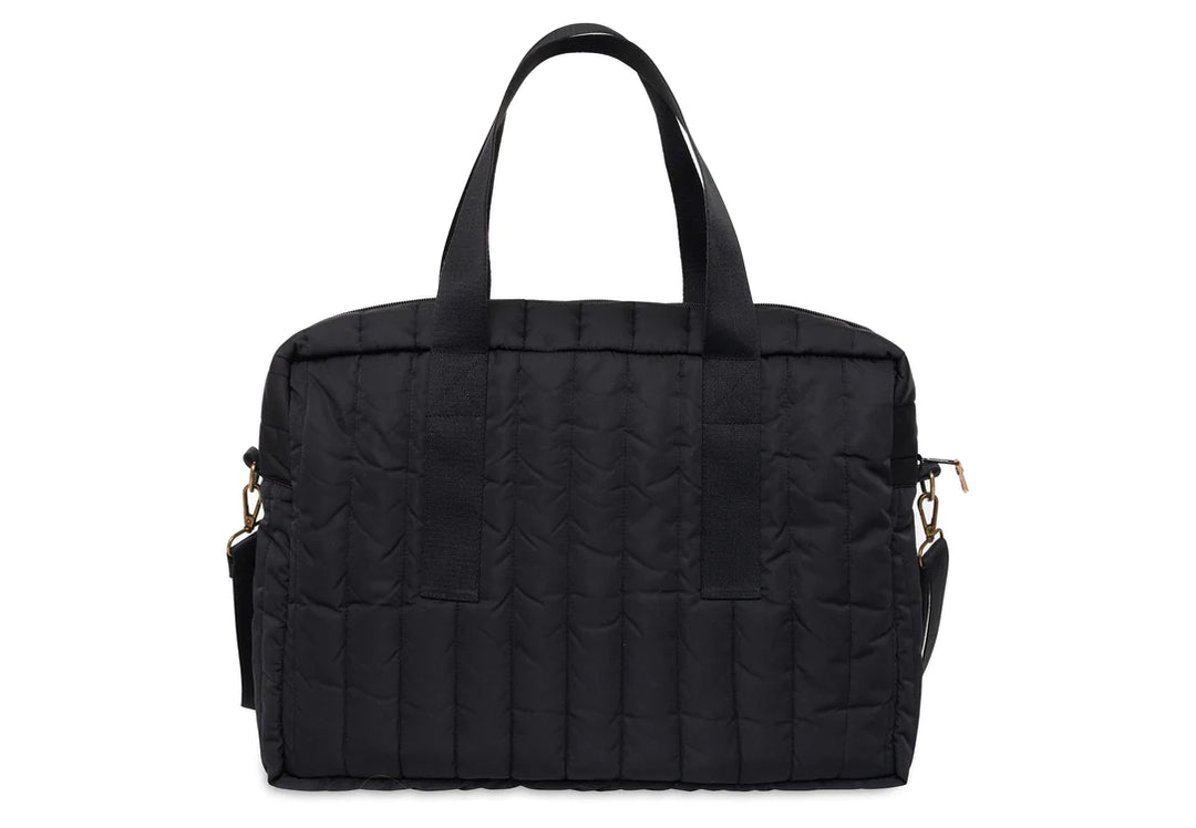 Jollein - Puffed Moos Diaper Bag - Black