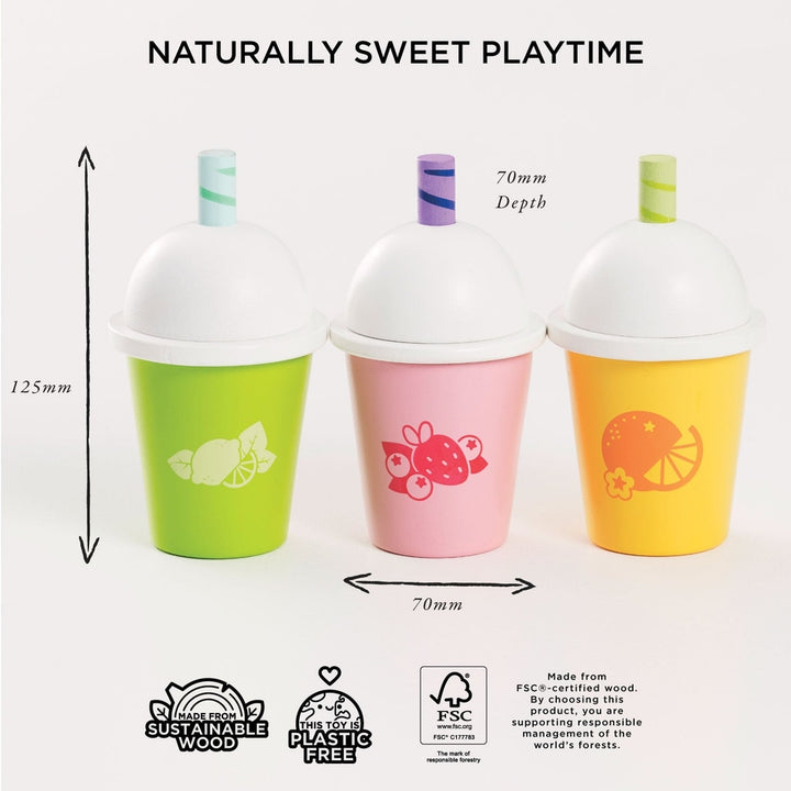 Le Toy Van – Take Away Smoothie Trio