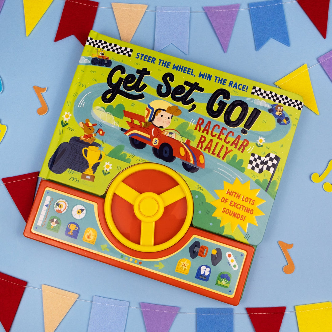 Get Set, Go! – Race Car Rally Children's Sound Book