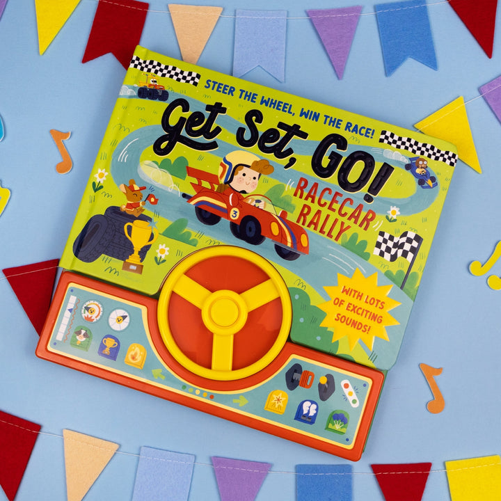 Get Set, Go! – Race Car Rally Children's Sound Book
