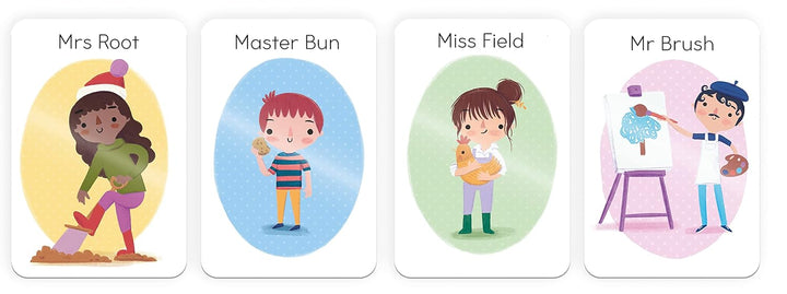 Happy Families - Children's Matching Card Game