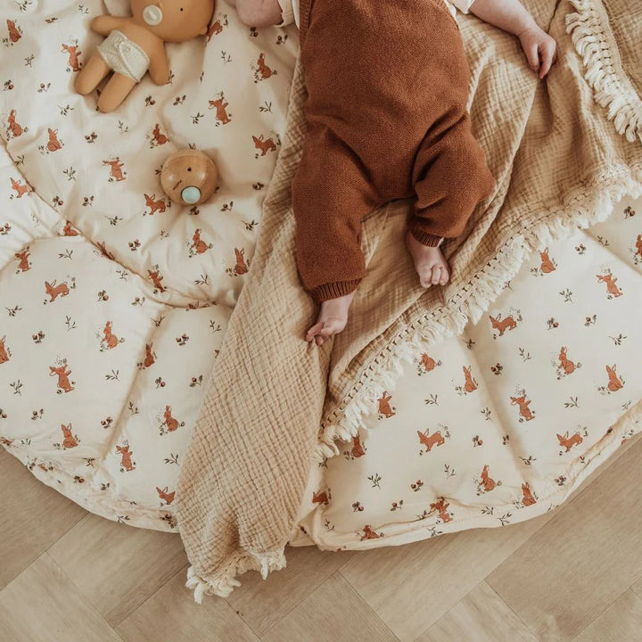 Play & Go - Soft Bloom Playmat - Rabbit - Mabel & Fox