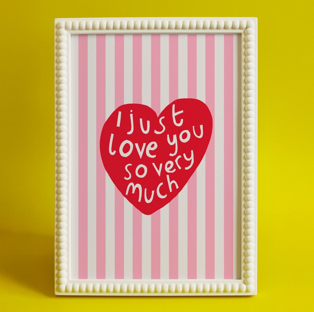 Abel and the Label - Art Print - Love You So - Mabel & Fox