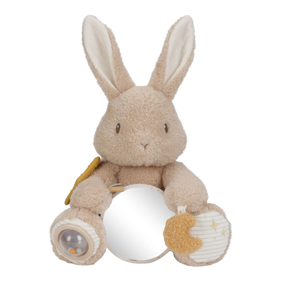 Little Dutch - Activity Cuddle Toy - Baby Bunny