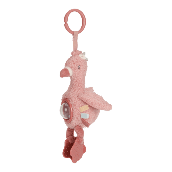 Little Dutch – Activity Hanger Flamingo – Safari Friends - Mabel & Fox