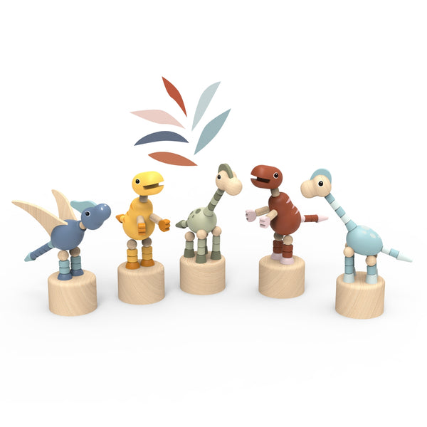 Speedy Monkey – Dinosaur Pushing Puppet