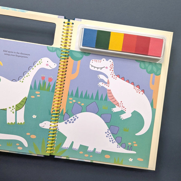 Animals Fingerprint Activities Book - Mabel & Fox