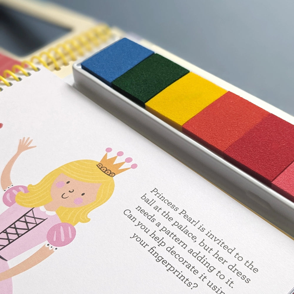 Animals Fingerprint Activities Book - Mabel & Fox