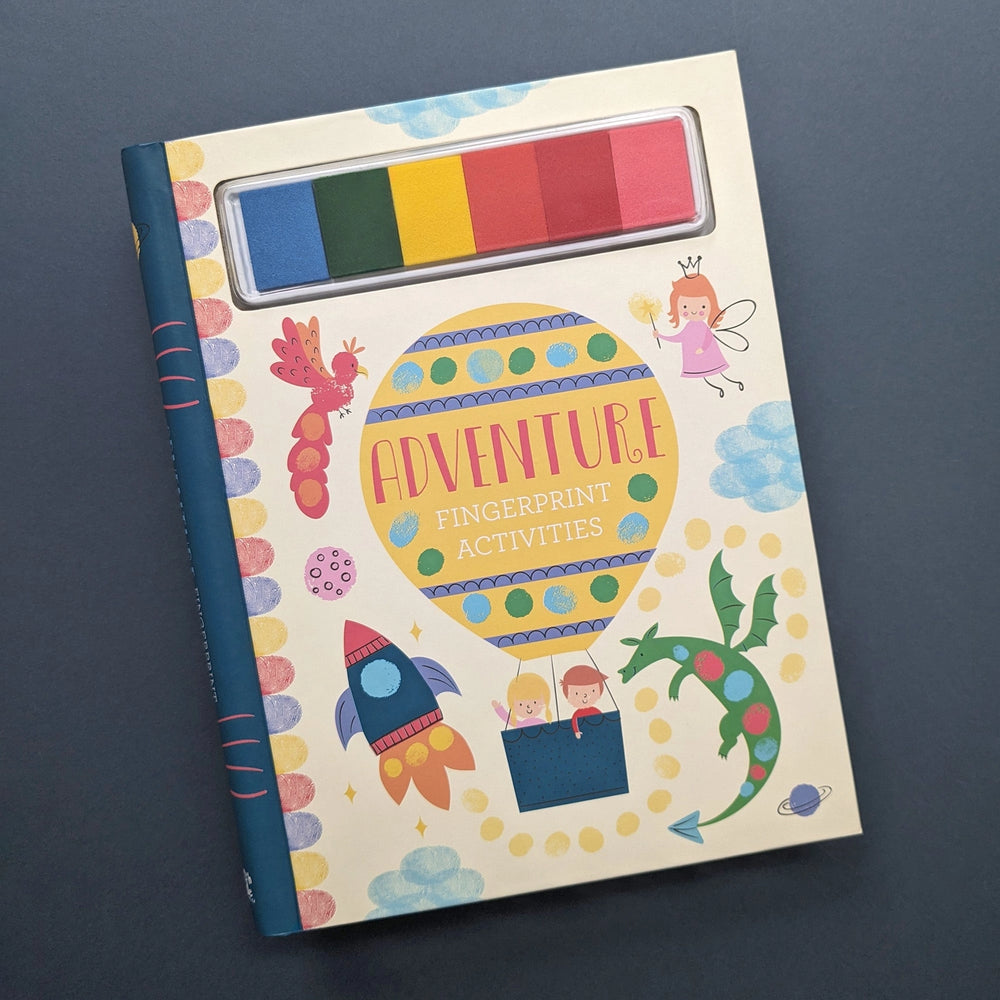 Animals Fingerprint Activities Book - Mabel & Fox