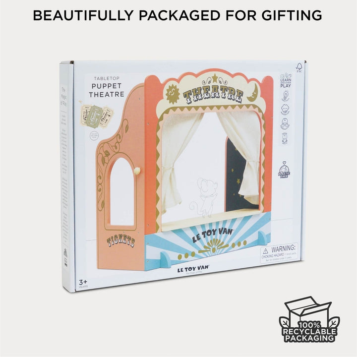 Le Toy Van – Tabletop Puppet Wooden Theatre