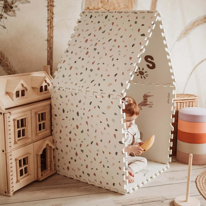 Play & Go - 3 in 1 Activity Playmat - Alphabet Design - Mabel & Fox