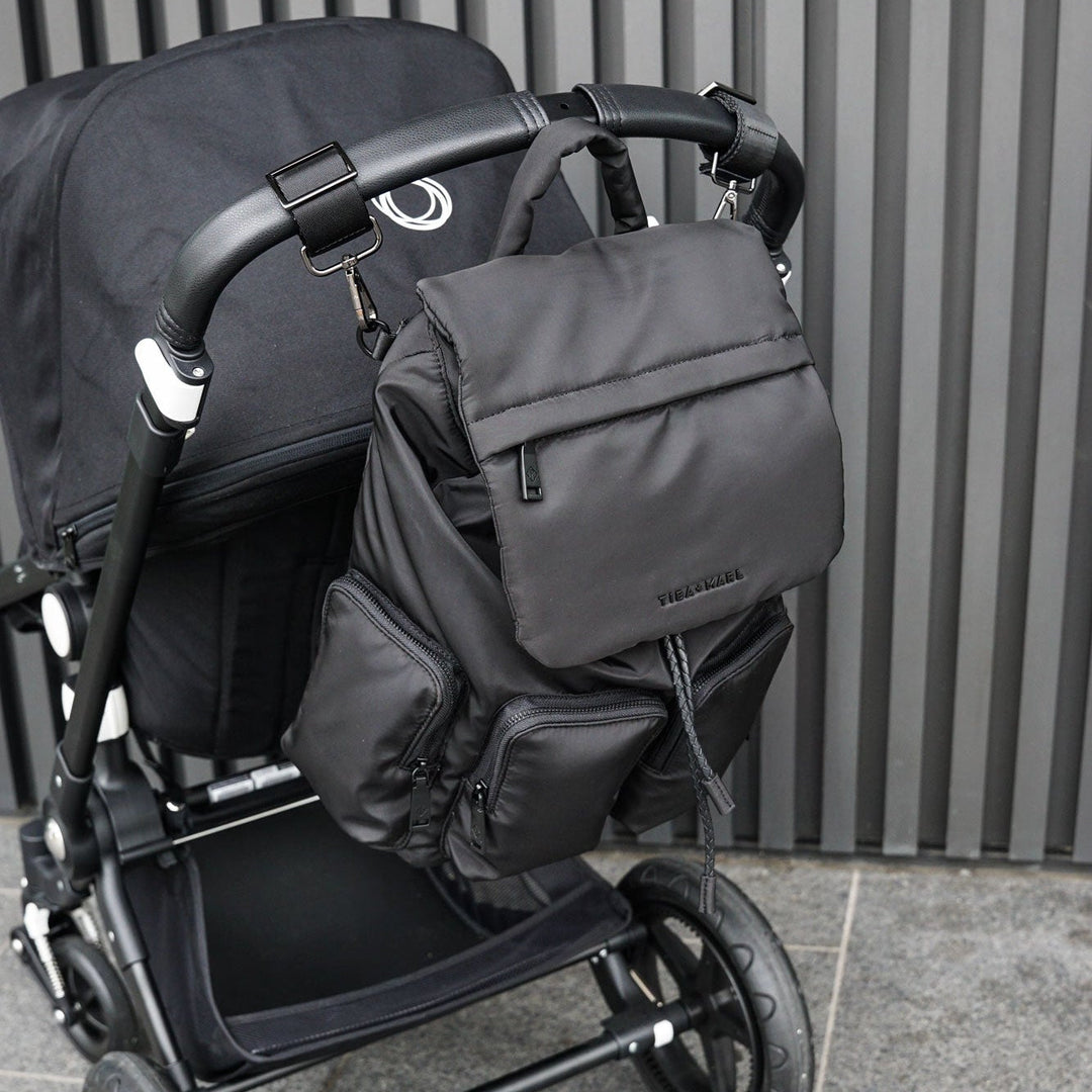 Alto Changing Backpack Black - Mabel & Fox