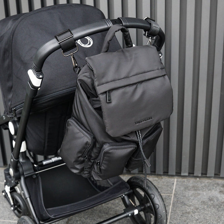 Alto Changing Backpack Black - Mabel & Fox