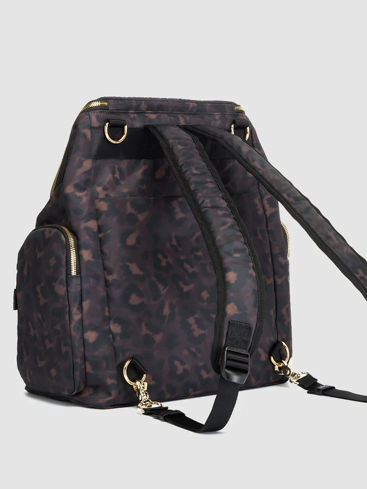 Storksak - Convertible Changing Backpack - Alyssa Leopard