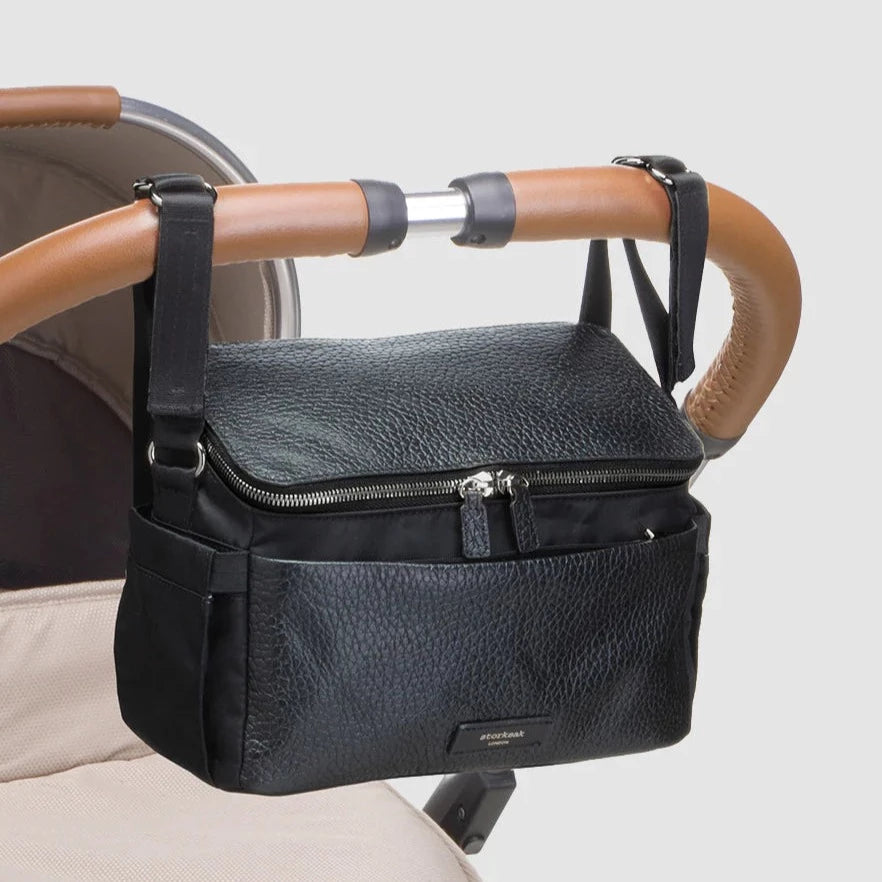 Storksak - Stroller Bag - Alyssa Black - Mabel & Fox