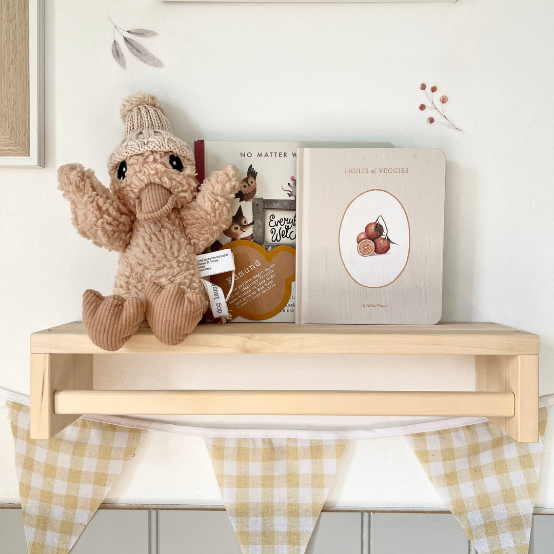 And The Little Dog Laughed - Soft Toy - Edmond Duck - Mabel & Fox