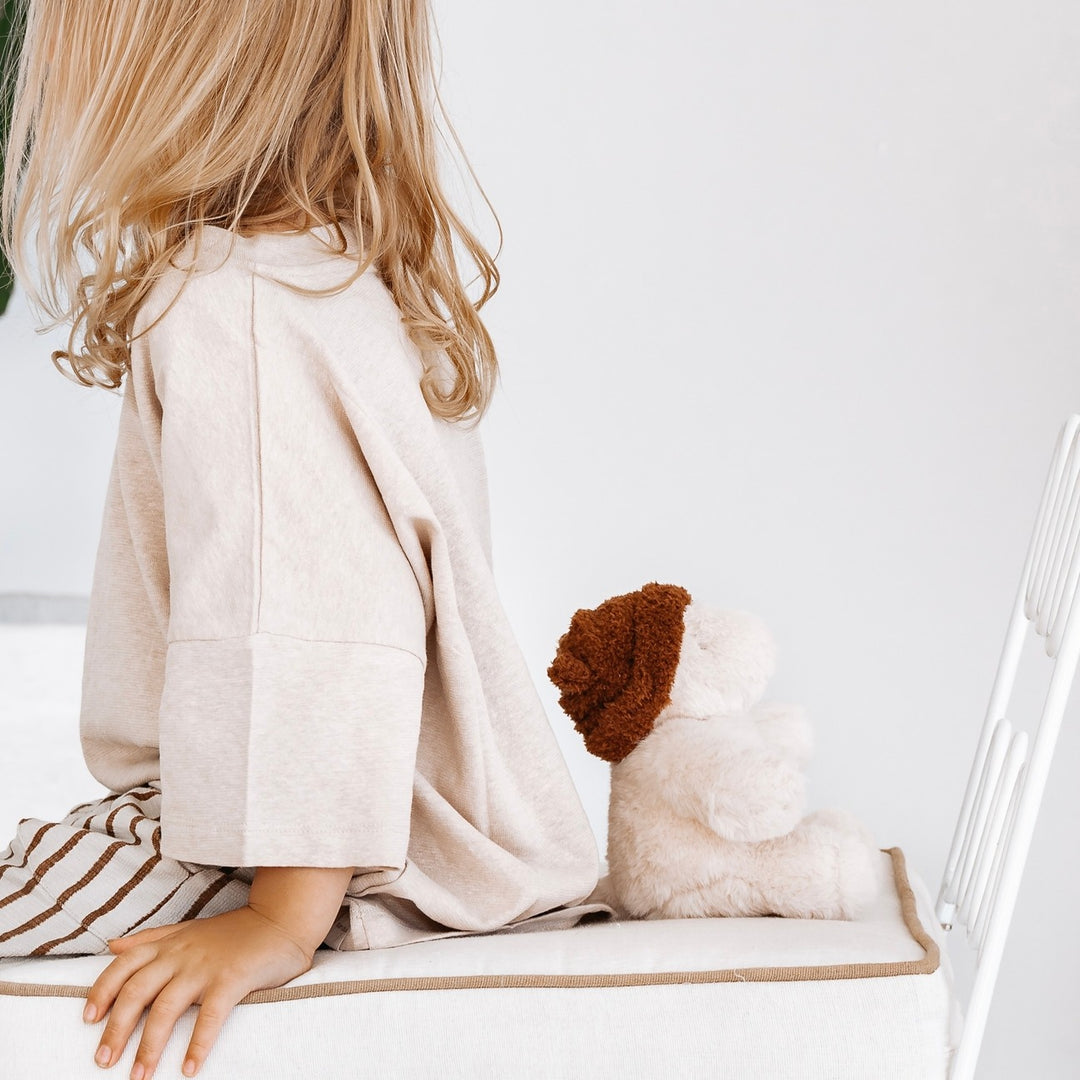 And The Little Dog Laughed - Soft Toy - Freddie Bear - Cream - Mabel & Fox