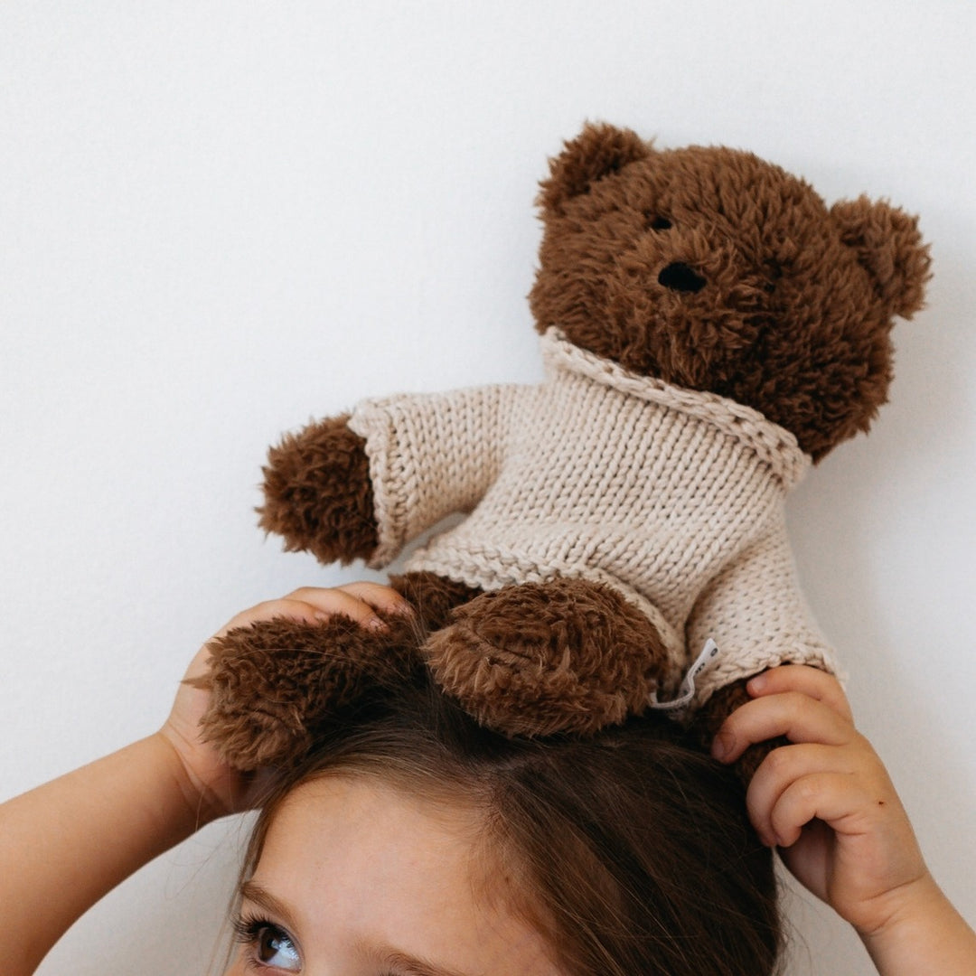 And The Little Dog Laughed - Soft Toy - Milo Bear - Medium - Mabel & Fox