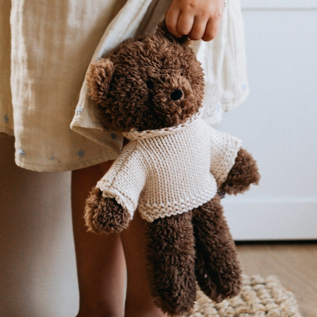 And The Little Dog Laughed - Soft Toy - Milo Bear - Medium - Mabel & Fox