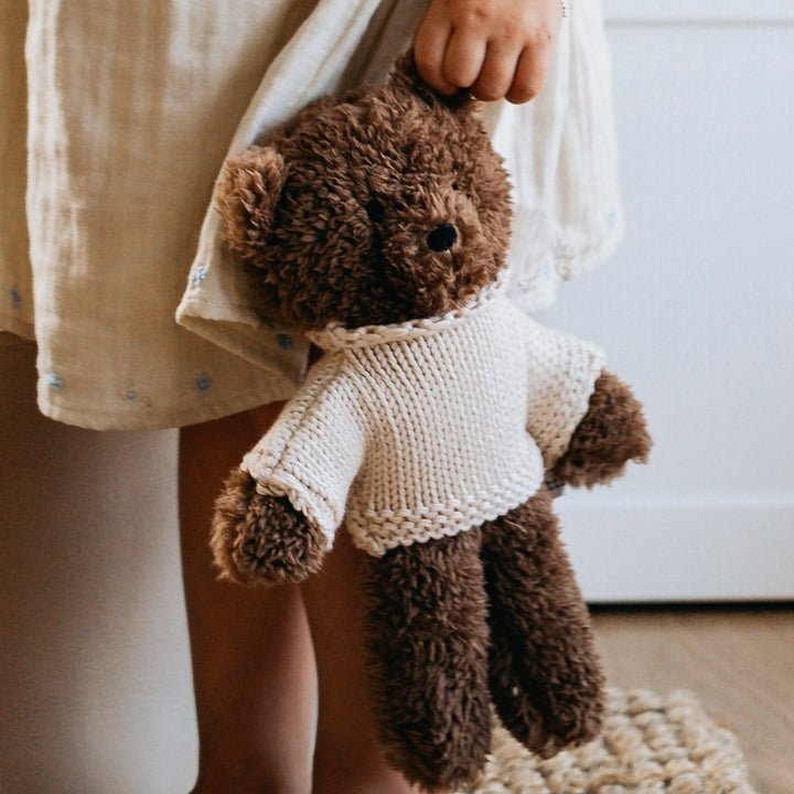 And The Little Dog Laughed - Soft Toy - Milo Bear - Medium - Mabel & Fox