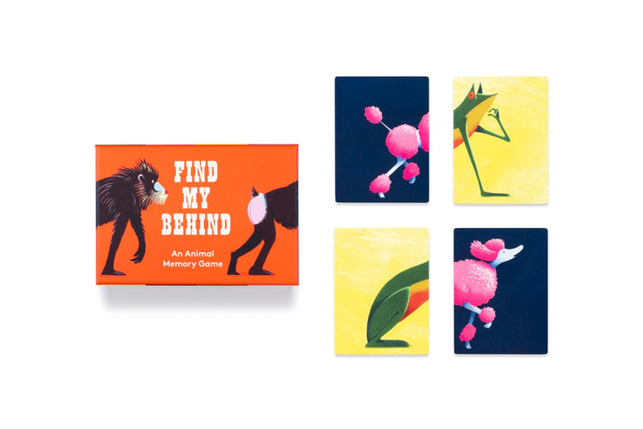 Animal Memory Game - Find My Behind - Mabel & Fox