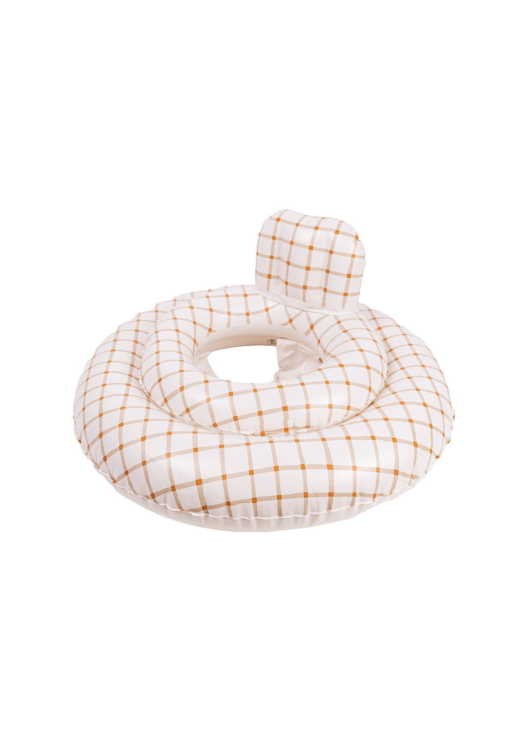 Mrs Ertha - Inflatable Baby Seat - Organic Squares