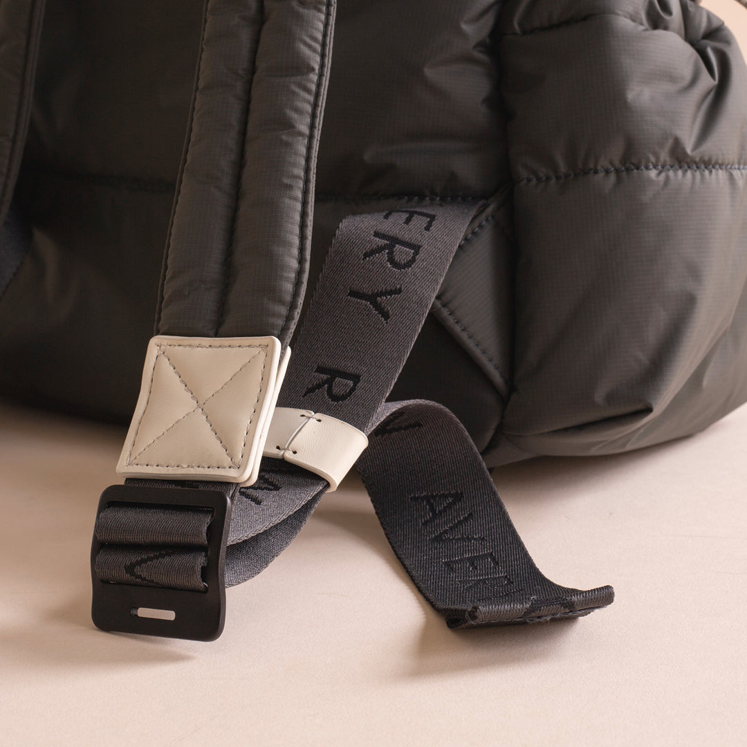 Avery Row - Baby Changing Backpack - Black - Mabel & Fox