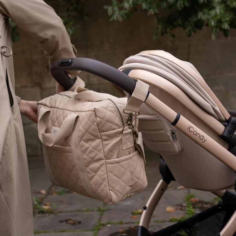 Avery Row - Baby Changing Bag - Natural - Mabel & Fox