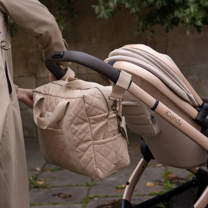 Avery Row - Baby Changing Bag - Natural - Mabel & Fox